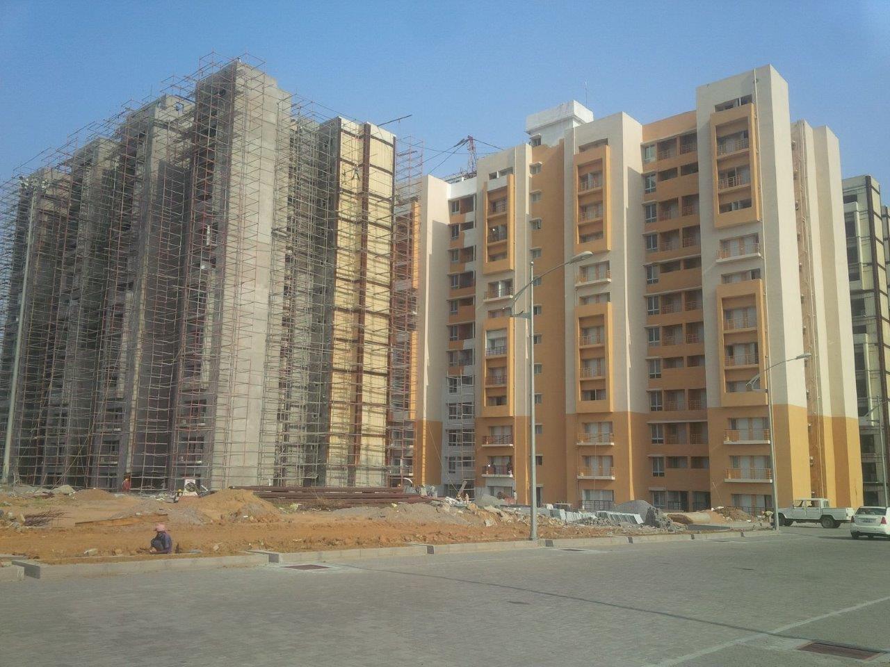 Completed multi-storey development
