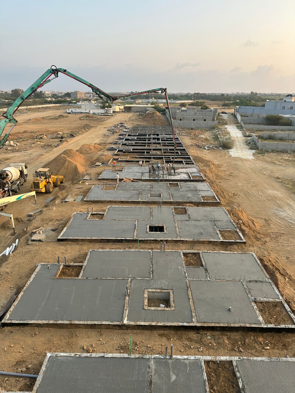 Large-scale development foundations